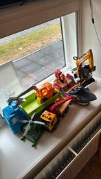 Set Speelgoed auto helikopter piraten boot graaf machine, Ophalen, Gebruikt