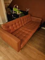 Landskrona lederen bank Ikea, Gebruikt, Ophalen of Verzenden, Rechte bank, Modern