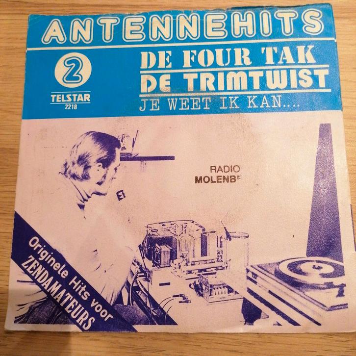 Four Tak /de trimtwist, Cd's en Dvd's, Vinyl | Nederlandstalig, Gebruikt, Levenslied of Smartlap, Overige formaten, Ophalen of Verzenden