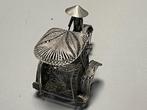 Zilveren Betjak uit Indonesië., Antiek en Kunst, Ophalen of Verzenden, Zilver
