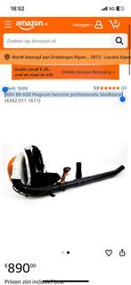 Bladblazer benzine, Tuin en Terras, Ophalen, Ruggedragen, Zo goed als nieuw, Stihl