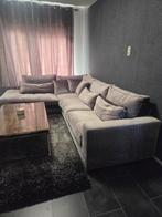 Complete inboedel te koop: Eettafel, bank, etc., Huis en Inrichting, Hoekbank, Ophalen of Verzenden, Zo goed als nieuw, Stof