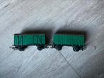 Triang groene wagons, Hobby en Vrije tijd, Ophalen of Verzenden, Gebruikt