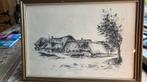 Lith. Pentekening van  Lith in NoordBrabant., Antiek en Kunst, Ophalen of Verzenden