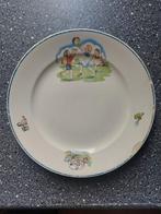 Vintage kinderbord, Ophalen of Verzenden, Gebruikt, Porselein, Bord of Schaal