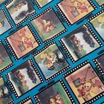 Alfred J. Kwak lap stof coupon 1 m x 0.43 m vintage retro, Ophalen of Verzenden, Nieuw, Overige typen