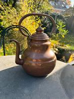 Antieke koperen waterketel met deksel, Antiek en Kunst, Ophalen, Koper