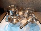 Ikea 365+ pannenset, Huis en Inrichting, Keuken | Potten en Pannen, Ophalen of Verzenden, Zo goed als nieuw, Rvs, Pannenset