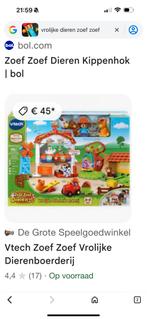 Vtech zoef zoef dieren, Kinderen en Baby's, Speelgoed | Vtech, Ophalen of Verzenden, Zo goed als nieuw, 2 tot 4 jaar