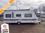 Hobby De Luxe 495 UFE, Enkelle bedden, Rondzit!! Zondag open, Caravans en Kamperen, Caravans, Schokbreker, Rondzit, Hobby, Bedrijf
