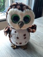 Ty Beanie Boo uil Sammy, klein 15 cm, Kinderen en Baby's, Ophalen, Zo goed als nieuw, Overige typen