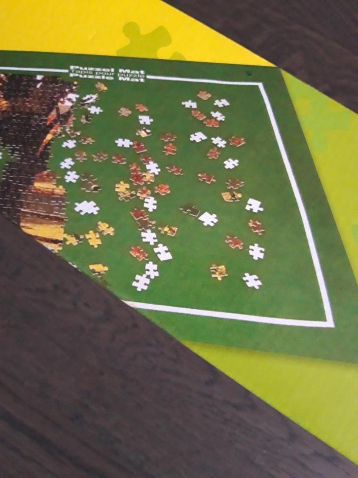Puzzel mat, met gratis puzzel, Hobby en Vrije tijd, Denksport en Puzzels, Nieuw, Legpuzzel, 500 t/m 1500 stukjes, Ophalen of Verzenden