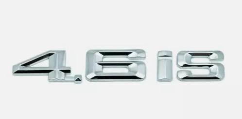 Embleem sierschrift spadbord 4,6 iS BMW X5 serie E53 5114705, Auto-onderdelen, Carrosserie en Plaatwerk, BMW, Nieuw, Ophalen of Verzenden