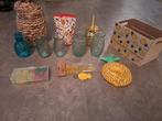 Bbq picknick set thema ananas, Huis en Inrichting, Ophalen of Verzenden, Zo goed als nieuw, Glas, Overige stijlen