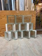 12 Glasblokken 19x19x8 - Gebruikt, Goede Staat, Ophalen, Gebruikt, Overige typen