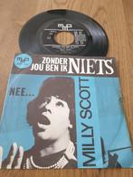 VINYL SINGLE  MILLY SCOTT 1964, Ophalen of Verzenden, Zo goed als nieuw, Overige formaten, Levenslied of Smartlap