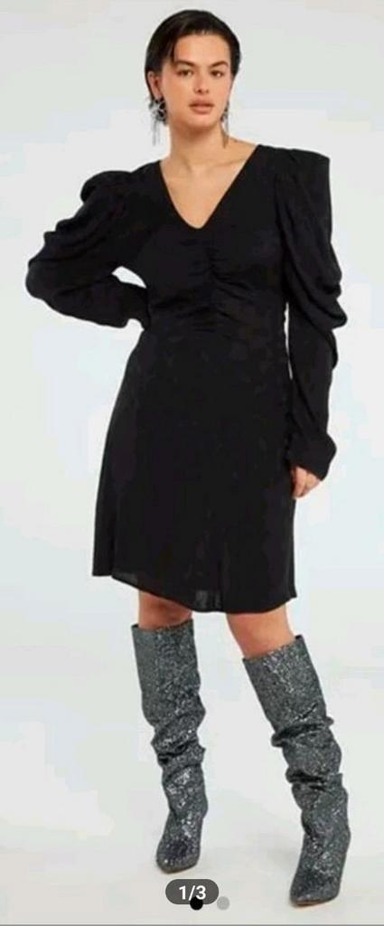 Fabienne Chapot Vera jurk maat 38 *nieuw *, Kleding | Dames, Jurken, Nieuw, Maat 38/40 (M), Zwart, Ophalen of Verzenden