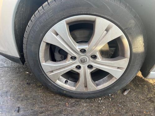 Sportvelgenset + banden van een Renault Scenic, Auto-onderdelen, Banden en Velgen, Personenwagen, Gebruikt, 3 maanden garantie