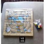 Houten ganzen bord L29cm Br29cm, Ophalen of Verzenden, Zo goed als nieuw