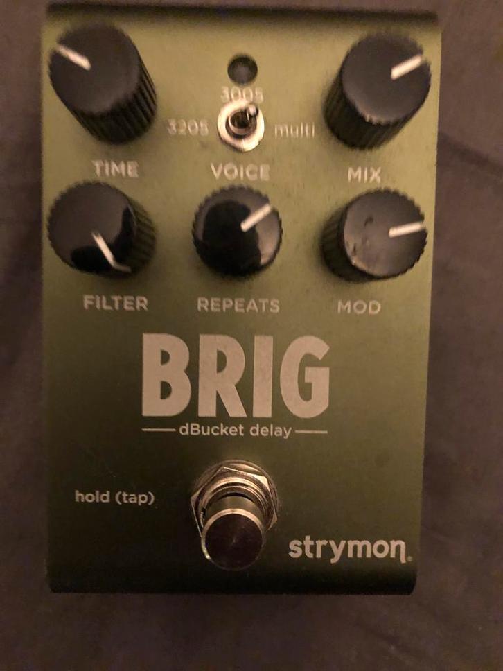 Strymon BRIG dBucket Delay pedaal, Muziek en Instrumenten, Effecten, Zo goed als nieuw, Delay of Echo, Ophalen of Verzenden