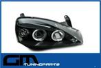 # Angel eyes koplampen opel corsa C led # zwarte uitvoering, -, -, Opel, Nieuw