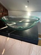 Glazen waskom met kraan (inclusief sifon), Ophalen of Verzenden, Nieuw, Wastafel
