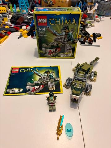 LEGO Chima Krokodil Legendebeest 70126 Compleet beschikbaar voor biedingen