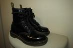 Dr Martens lak leren laarsjes stoer met veters ronde neus 37, Kleding | Dames, Schoenen, Verzenden, Zwart, Lage of Enkellaarzen