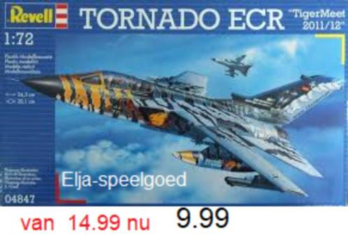 Revell 1:72 Tornado ECR Tigermeet 4847 modelbouw vliegtuig, Hobby en Vrije tijd, Modelbouw | Vliegtuigen en Helikopters, Nieuw