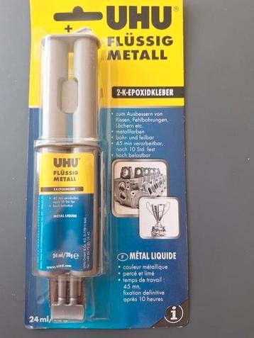 Lijmlas , 2K epoxy lijm, vloeibaar metaal lijm, UHU beschikbaar voor biedingen