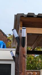 6x tuinverlichting, Minder dan 50 watt, Wandlamp, Ophalen of Verzenden, Rvs