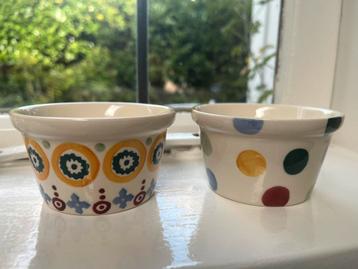 Nieuw! Ramekins Folk Border en Polka Dot, Emma Bridgewater beschikbaar voor biedingen