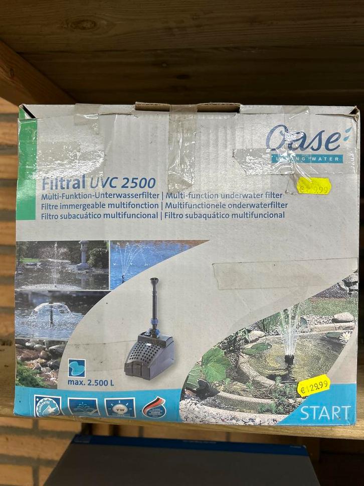 Oase Filtral UVC 2500 Vijverfilter - Nieuw in doos!, Tuin en Terras, Vijver-toebehoren, Nieuw, Vijverfilter, Ophalen of Verzenden