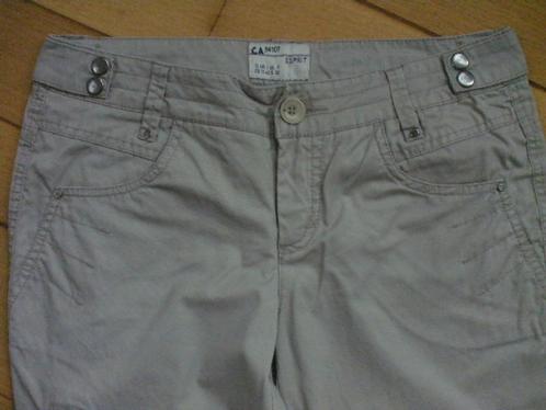 ESPRIT broek CA 94107 kit maat 36, Kleding | Dames, Broeken en Pantalons, Zo goed als nieuw, Maat 36 (S), Beige, Lang, Ophalen of Verzenden