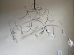 Harco loor hanglamp 12 kapjes, Huis en Inrichting, Lampen | Hanglampen, Ophalen, Gebruikt, Glas, Minder dan 50 cm