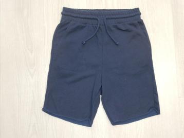 Korte broek joggingbroek donkerblauw, H&M maat S 170 beschikbaar voor biedingen