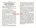 Houdijk petrus 1897 Vlaardingen 1978 pater Guliëlmus - 25131, Ophalen of Verzenden, Bidprentje