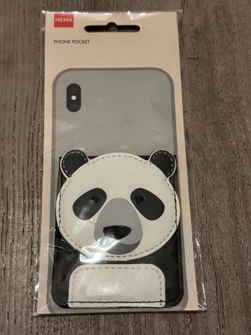 Zakje / pasjeshouder om op je telefoon te plakken - Panda beschikbaar voor biedingen