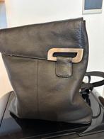 Kalfsleer dames rugzak, Sieraden, Tassen en Uiterlijk, Tassen | Damestassen, Ophalen of Verzenden, Nieuw, Zwart, Overige typen