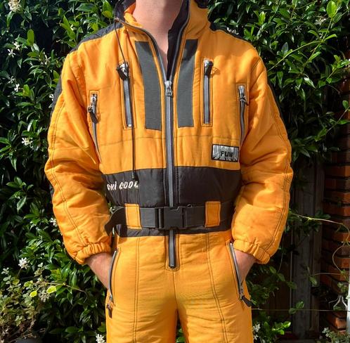 Vintage Retro Skipak M, Kleding | Heren, Wintersportkleding, Gedragen, Pak, Maat 48/50 (M), Ophalen of Verzenden