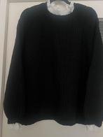 Trui XL met Bouclé en Leuke Accenten, Ophalen of Verzenden, Zo goed als nieuw, Maat 46/48 (XL) of groter, Zwart