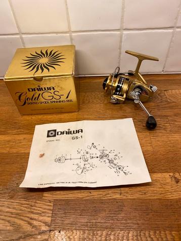 Daiwa GS-1 prachtige staat met doos en toebehoren beschikbaar voor biedingen