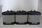 6 MISSION M-CUBE boxen met bijbehorend ophangmateriaal, Overige merken, Gebruikt, Overige typen, Ophalen of Verzenden