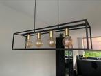 Industriële Lucide hanglamp Ruben, zwart/goud, Huis en Inrichting, Lampen | Hanglampen, Ophalen, Zo goed als nieuw, Industrieel