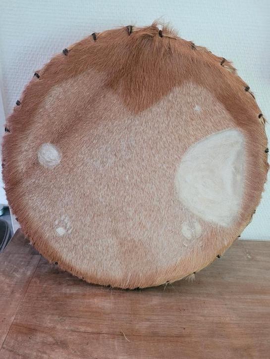 GREAT SPIRIT Sjamanendrum geit (40 cm merantiframe), Muziek en Instrumenten, Percussie, Nieuw, Ophalen of Verzenden