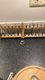 Peter rabbit zilveren theelepeltjes en belletje, Huis en Inrichting, Wandkapstok, Ophalen of Verzenden, Zo goed als nieuw, Minder dan 100 cm