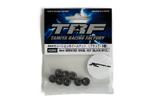 Tamiya 42282 TRF Wielmoeren 4mm geriffelt (8) zwart