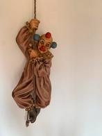 Vintage clown aan touw - Wanddecoratie, Ophalen, Gebruikt