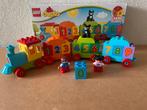Duplo 10847 getallentrein, compleet met doos, Ophalen of Verzenden, Gebruikt, Complete set, Duplo