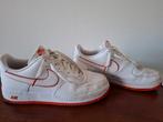 Nike air force 1 07 white/picante red, Ophalen, Wit, Nike, Sneakers of Gympen